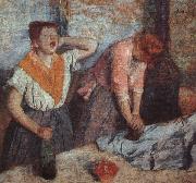 Edgar Degas Laundry Maids Sweden oil painting reproduction